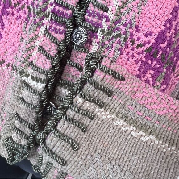 Sandy Starkman PINK Plaid Blazer Jacket - Picture 4 of 13